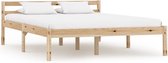 vidaXL Bedframe massief grenenhout 140x200 cm