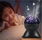Galaxy projector star projector nachtlampje led usb - Bluetooth speaker sterren projector - Music projector