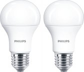 Philips CorePro LED E27 - 10.5W (75W) - Warm Wit Licht - Niet Dimbaar - 2 stuks