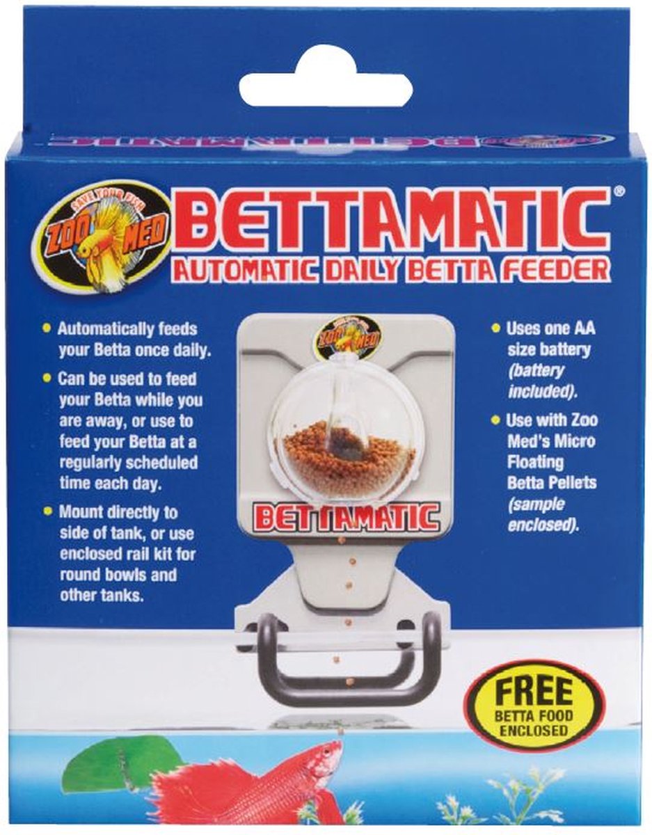 Zoo Med Bettamatic Automatische Betta Voederautomaat | 180