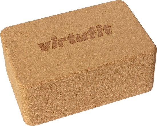 VirtuFit Premium Kurk Yoga Blok - 100% Ecologisch - Virtufit