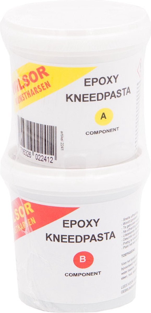 Epoxy kneedpasta set 0.5 kg