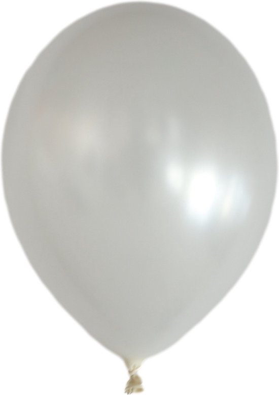 Wit (Pearl) Ballonnen (10 stuks / 30 CM)- PartyPro.nl