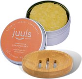 Juuls Vegan Care - Grapefruit Shampoo Bar - Gratis Bamboo Zeephouder - 75 gr
