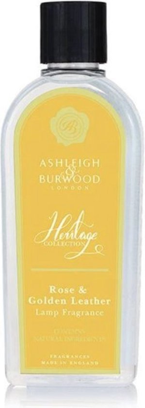 Ashleigh & Burwood Golden Leather & Rose Geurlamp olie 500 ml