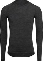 KALAS Base Z1 Lange Mouw Merino ondershirt Maat 2/S + Gratis Nekkraag Rood