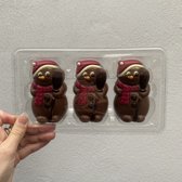 Kerst sneeuwpop - Kerst decoratie - Kerst zoetwaren - Chocolade - Pinguïns