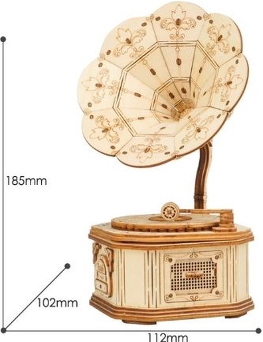 Robotime – Montgolfière en bois 3D – Maquettes en bois – Kit de  construction – Pour