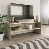 Decoways - Tv-meubel 100x40x40 cm spaanplaat sonoma eikenkleurig