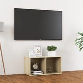 Decoways - Tv-meubel 72x35x36,5 cm spaanplaat sonoma eikenkleurig