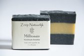 Millionair - Mannen geur -Zeep - geen conservering toegevoegd  - Handgemaakt - dierproef vrij - Palmolievrij