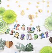 dino slinger  - verjaardag slingers - feestslingers kinderen - happy birthday - verjaardag versiering