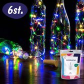 Fairy Lights - Flesverlichting Kerst -  Kerstverlichting - Flesverlichting Met Kurk - LED Verlichting - Moederdag Cadeau - Kerst - Kamer Decoratie Tieners - Partyverlichting - Bott