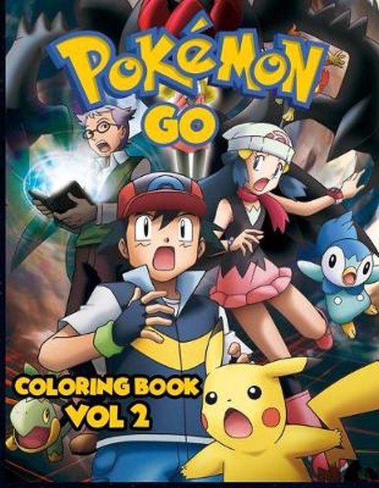 Pokemon Go Coloring Book Vol 2, Creative Design Press 9781712032305