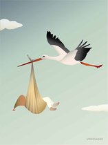 ViSSEVASSE The Stork Unisex - Card A7