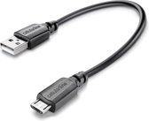 laad+datakabel micro USB 15cm