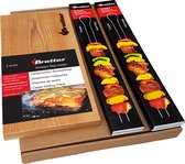 Barbecue giftbox - rookplankjes met spiesen