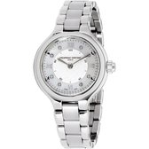 Frédérique Constant Horological Smartwatch FC-281WHD3ER6B Horloge - Staal - Zilverkleurig - Ø 33 mm