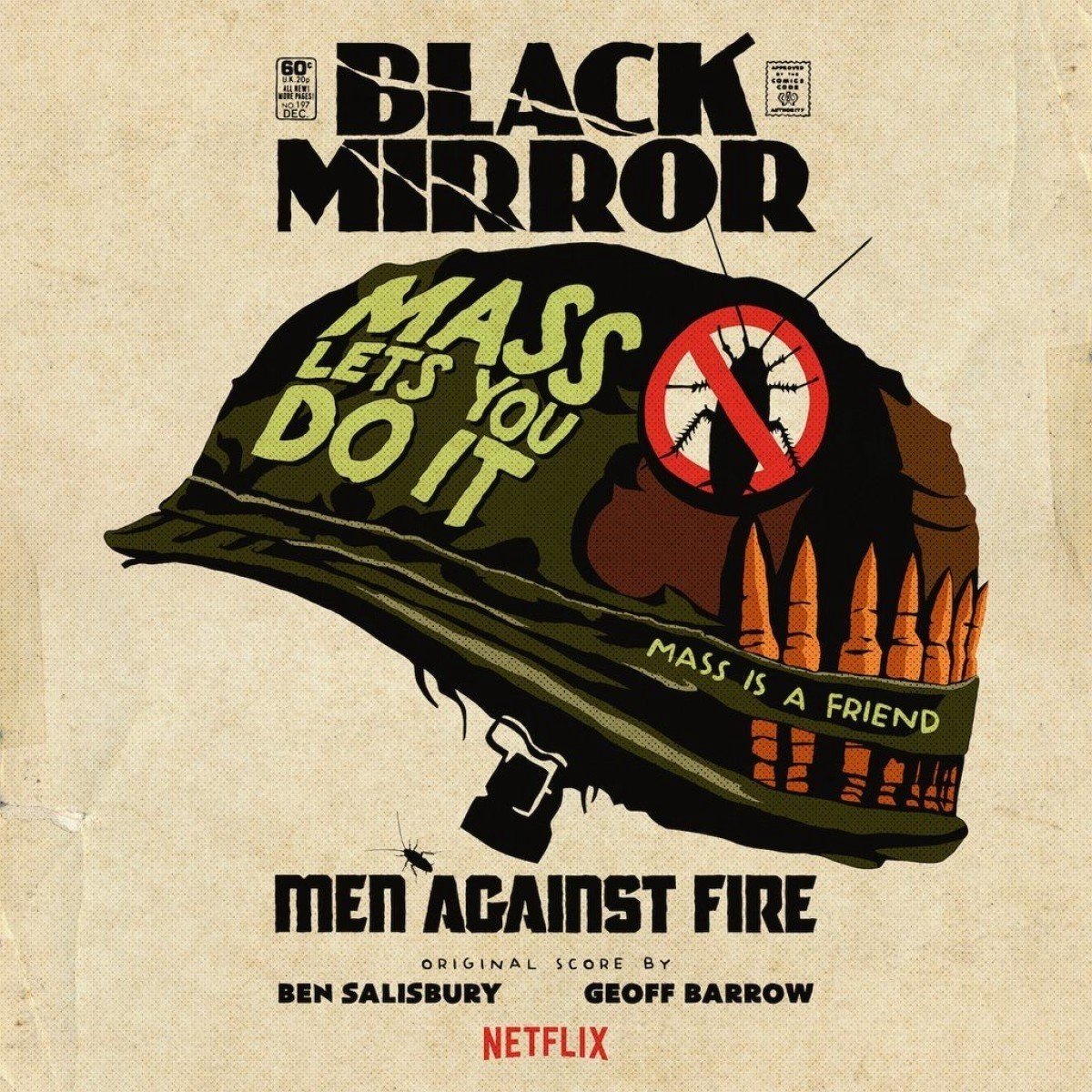 Ben Salisbury & Geoff Barrow - Black Mirror: Men Against Fire (2 LP) (Coloured Vinyl)