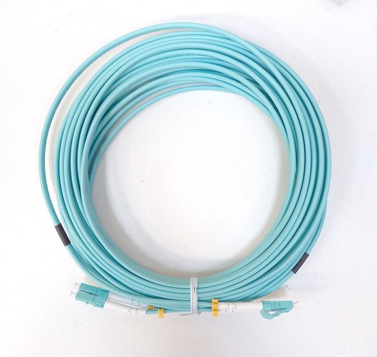 LOGILINK - 2xLC, LC, LC, Femmina / femmina, Blu, Bianco