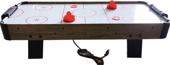 Thumbnail van een extra afbeelding van het spel TopTable Topper Ice Airhockeytafel Wood