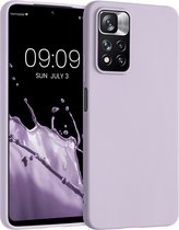 kwmobile telefoonhoesje voor Xiaomi Redmi Note 11 Pro - Hoesje voor smartphone - Back cover in lavendel