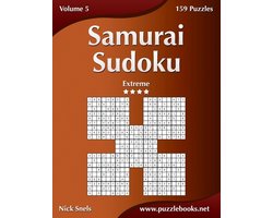 Samurai Sudoku - Extreme - Volume 5 - 159 Puzzles