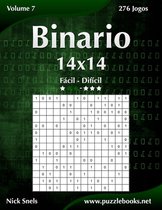 Binario 14x14 - Facil Ao Dificil - Volume 7 - 276 Jogos