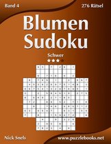 Blumen Sudoku - Schwer - Band 4 - 276 Ratsel