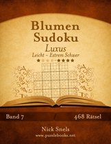 Blumen Sudoku Luxus - Leicht Bis Extrem Schwer - 468 Ratsel