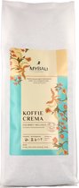 MyBali Coffee, Crema, 1 kg, (H)eerlijke Indonesische koffie. Direct Trade. Melange van 70% Arabica uit Sumatra en 30% Robusta uit Java. Fruitig aroma met fijne crema.