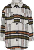 Kids ONLY KOGDEENA-LIVI L/S CHECK SHACKET PNT Meisjes Jas - Maat 128