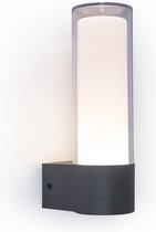 LUTEC Connect DROPA Wandlamp - LED - Smart verlichting - RGBW - Dimbaar - Donkergrijs