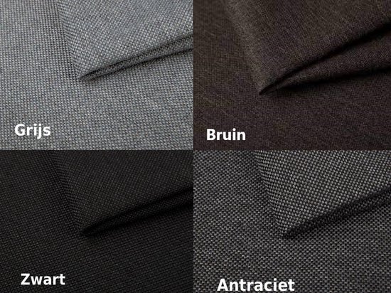 Sommier lâche - Ressort ensaché - sommier à ressorts - sommier à ressorts - sans matelas - 90x180 cm ANTHRACITE