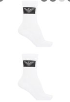 Emporio Armani Sporty Short 2P Mannen Sokken (regular) - White - Maat One Size