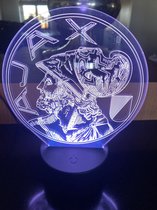 Ajax led lamp oude logo [nachtlamp]