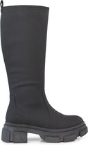 POSH by Poelman NOUK Dames Hoge Laarzen - Zwart - Maat 36