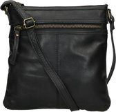 House of Sajaco Crossbodytas Durban Ox Leer - zwart