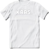 Kaas - Snack T-Shirt | Grappig Verjaardag Kleding Cadeau | Eten En Snoep Shirt | Dames - Heren - Unisex Tshirt | - Wit - XXL