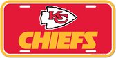 Kansas City Chiefs - Patrick Mahomes - NFL - American Football - Gridiron - Wall decor - Metalen kentekenplaat VS - Metal license Plate USA - Wincraft
