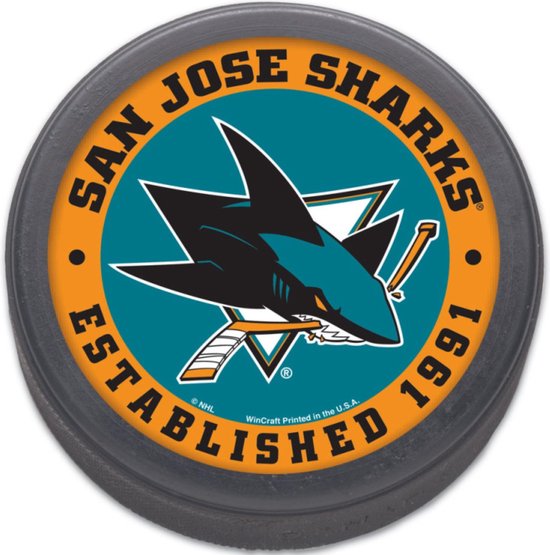 San Jose Sharks - Ijshockey puck - NHL Puck - NHL - Ijshockey - NHL Collectible - WinCraft