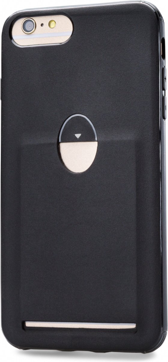 Apple iPhone 6/6s Plus Hoesje - Xccess - Matt Serie - TPU Backcover - Zwart - Hoesje Geschikt Voor Apple iPhone 6/6s Plus