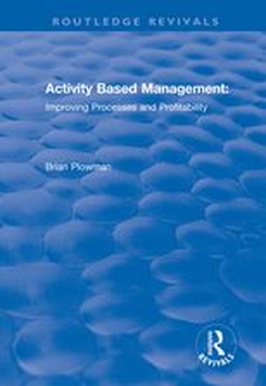 Routledge Revivals - Activity Based Management - cover