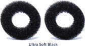 2 Precision Rings Ultra Soft Black - Aim Assist - PS4 - PS5 - Xbox One - Xbox Series