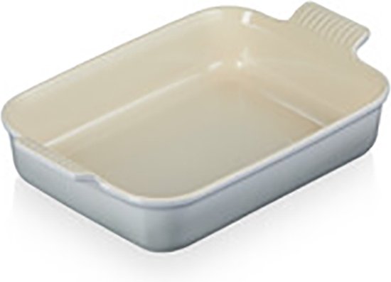 Le Creuset Aardewerken rechthoekige ovenschaal Mist Grey 32cm 3,85l