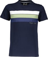 Red & Blu Jongens T-shirt Stripe Navy