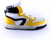 Pinocchio sneaker P1301-75CO-EC Geelzwart wit hoo-24