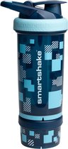 SmartShake Revive Series Shaker, Pixel Blue - 750 ml.