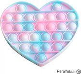 Pop It Fidget - Heart / Hart / Roze Lila Blauw / Tie dye / Tik Tok / .SparkleCuties.