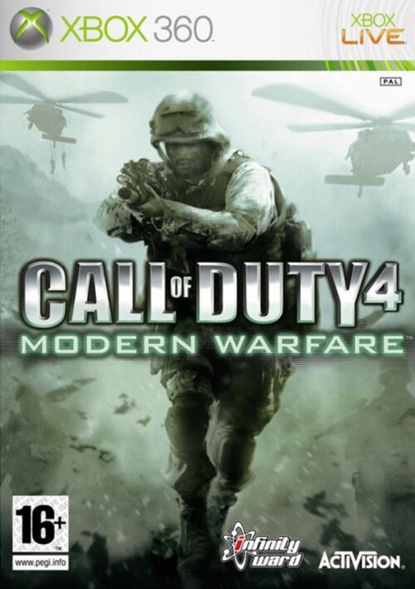 Call Of Duty 4 Modern Warfare Xbox 360